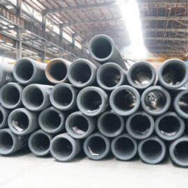 Stainless steel round tube with perforate